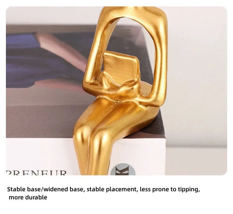 Home Decoration Accessories 3PCS Thinker Statue